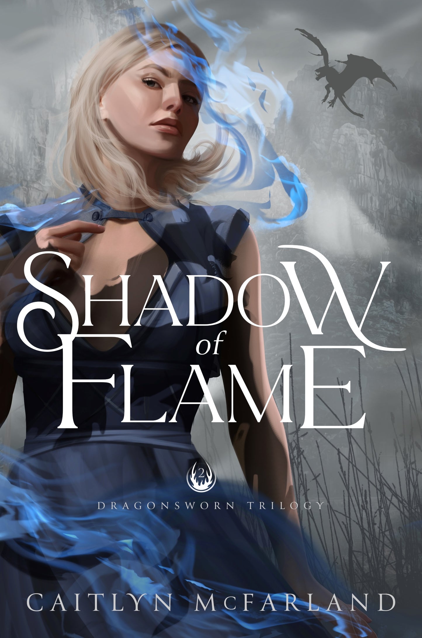 Shadow of Flame signed paperback