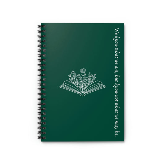 Green Ophelia Notebook