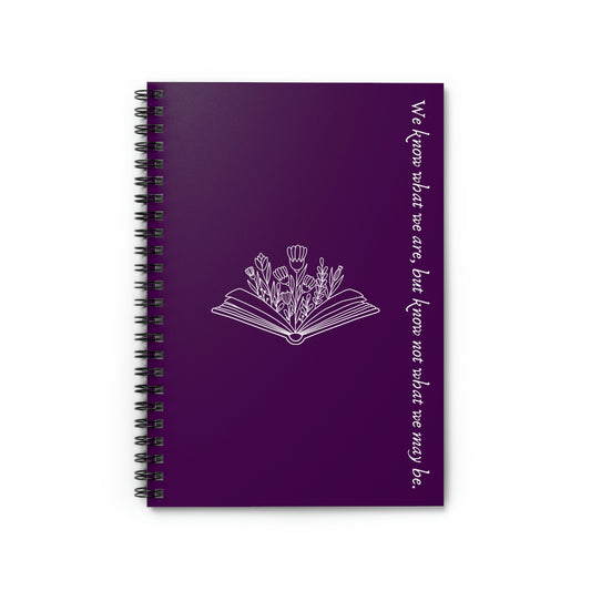 Purple Ophelia Notebook