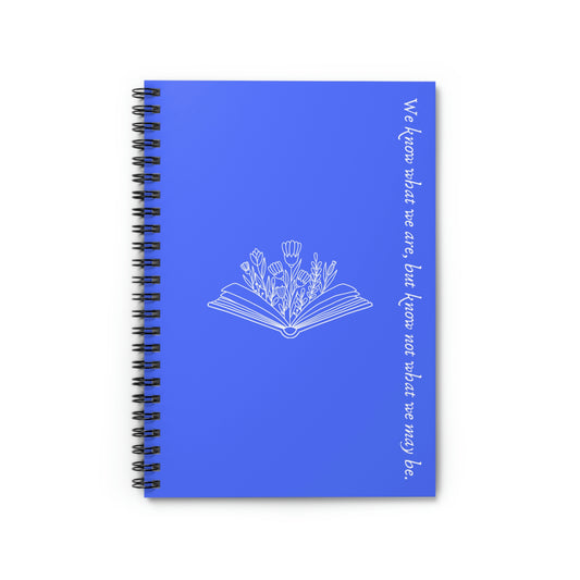 Blue Ophelia Notebook