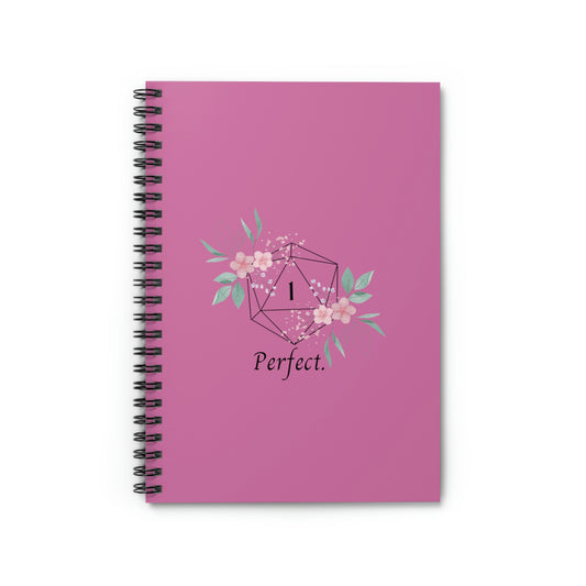 Pink Perfect Fail Notebook