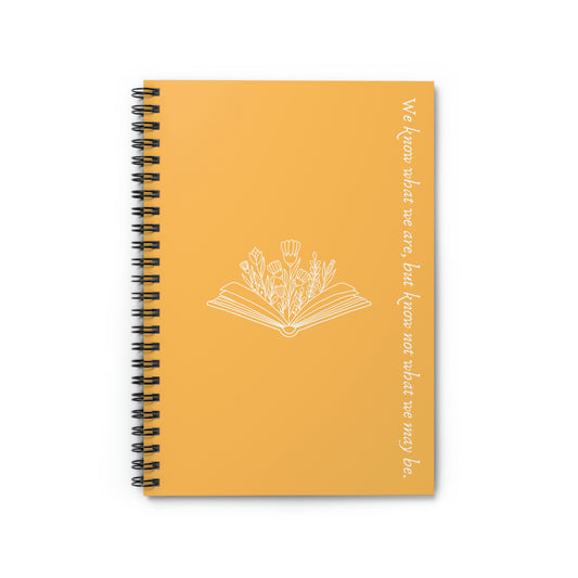 Yellow Ophelia Notebook